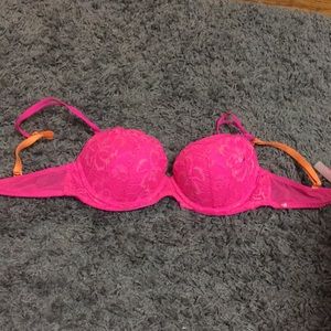 Pink date bra